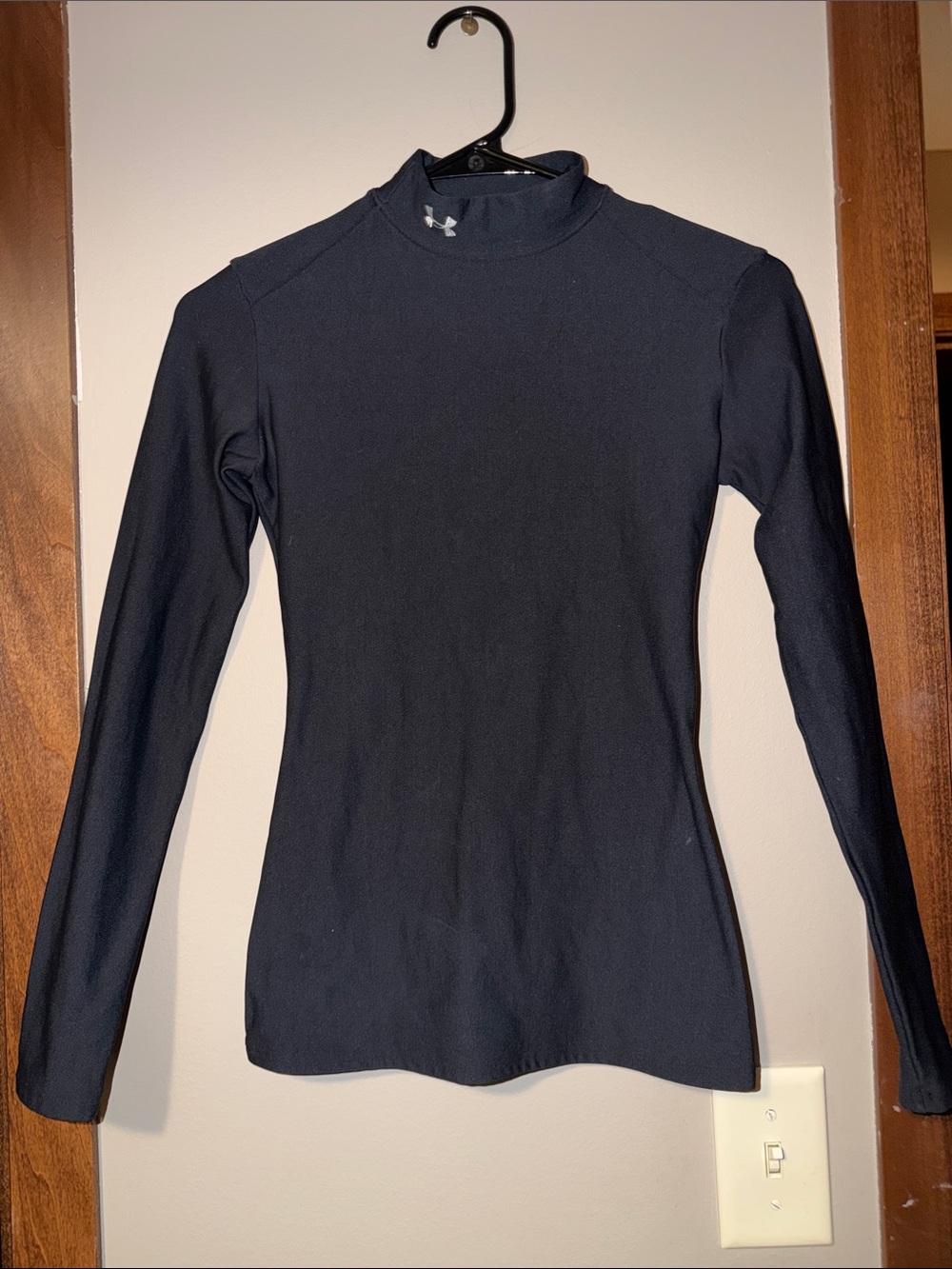 Under Armour Women's Long Sleeve Mock Neck Top - Black